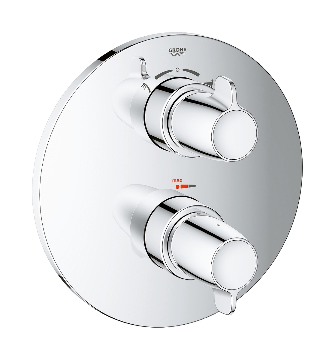 Grohe Grohtherm Special rubinetto per vasca e doccia da incasso con termostato StarLight Chrome 29095000