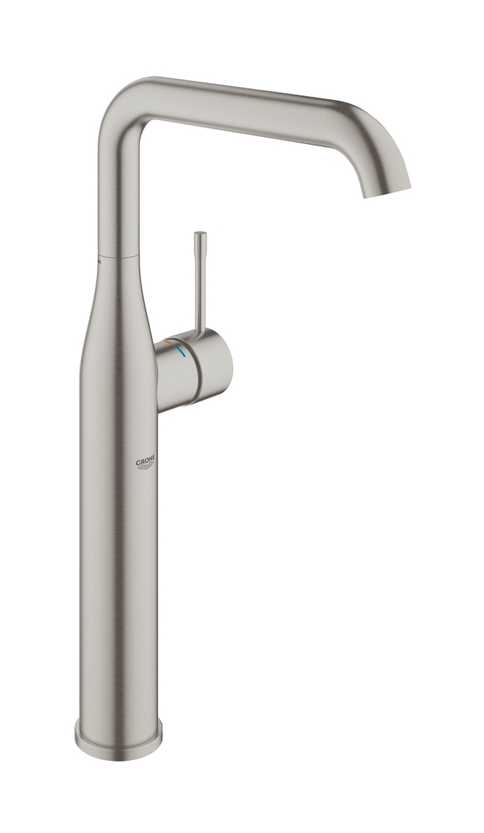 Grohe Essence New rubinetto per lavabo verticale SuperSteel 32901DC1