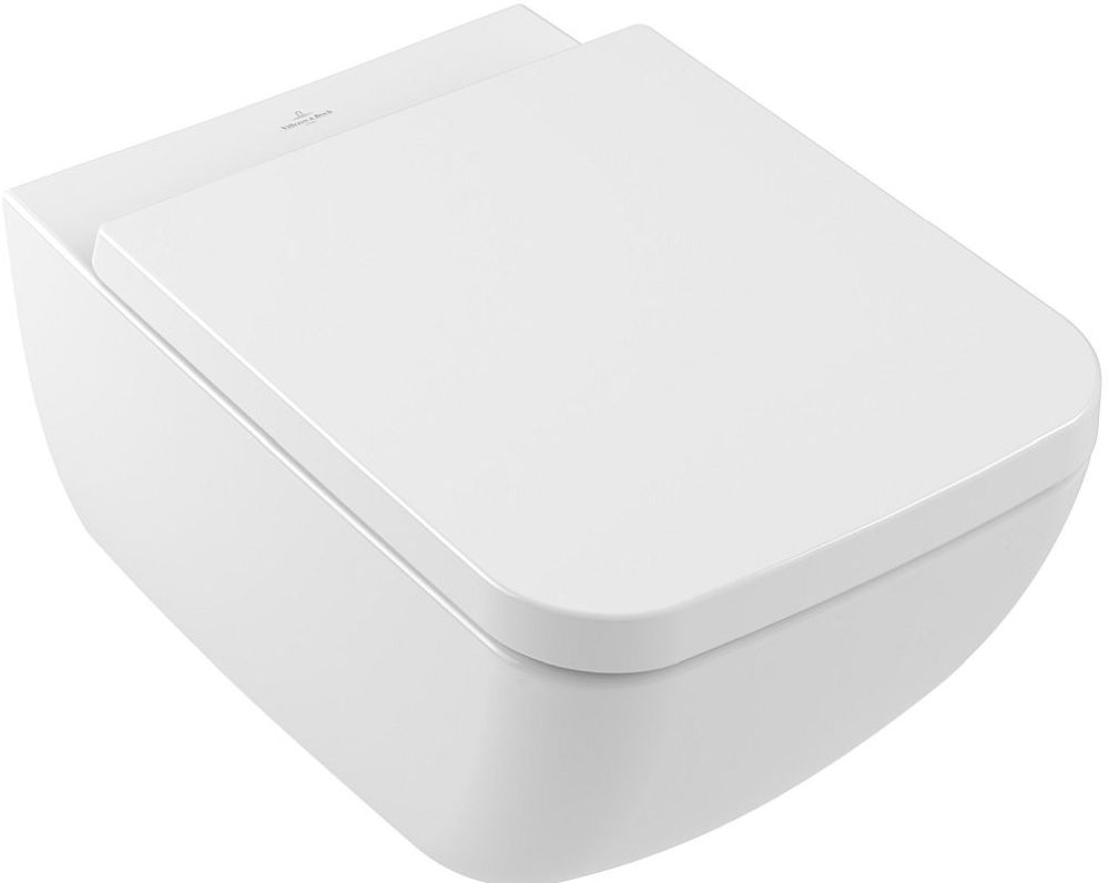 Villeroy & Boch Venticello copriwater a discesa lenta bianco 8M22S101