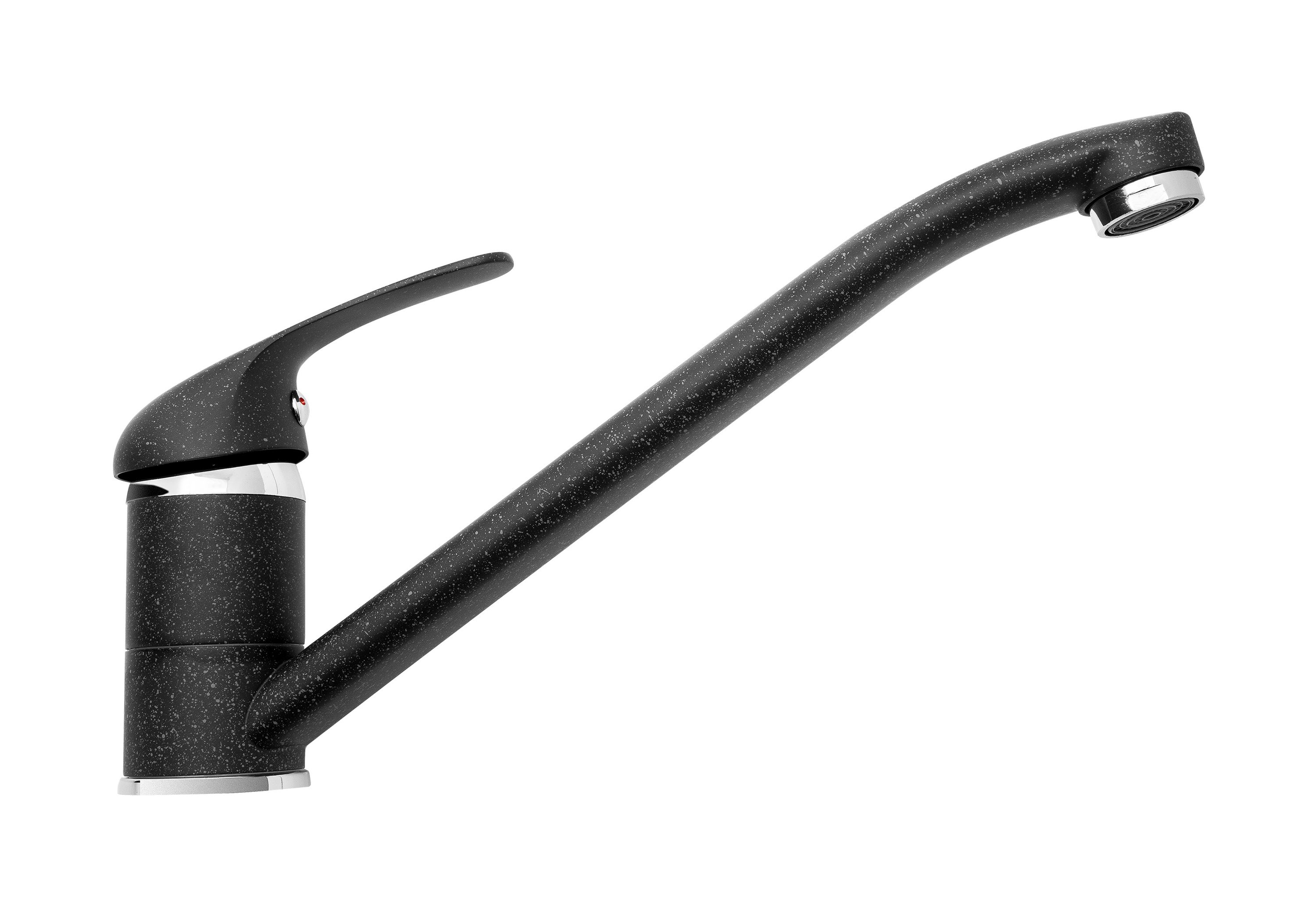 Pyramis Asalia rubinetto da cucina verticale nero 090918401