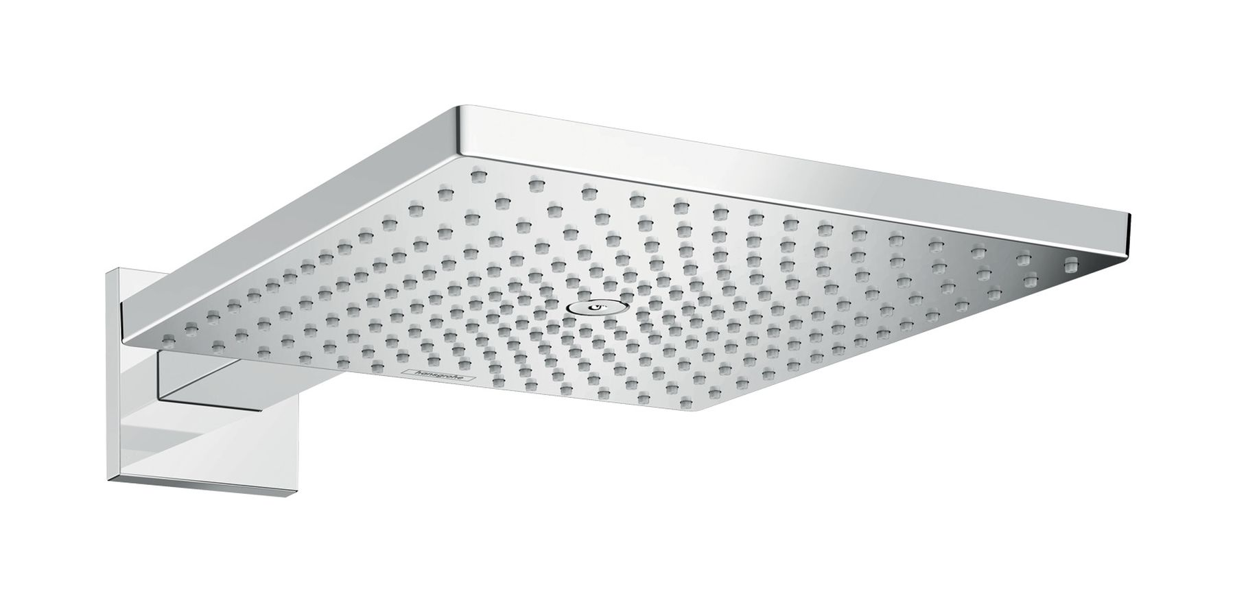 Hansgrohe Raindance soffione doccia con braccio 30x30 cm quadrata cromo 26238000