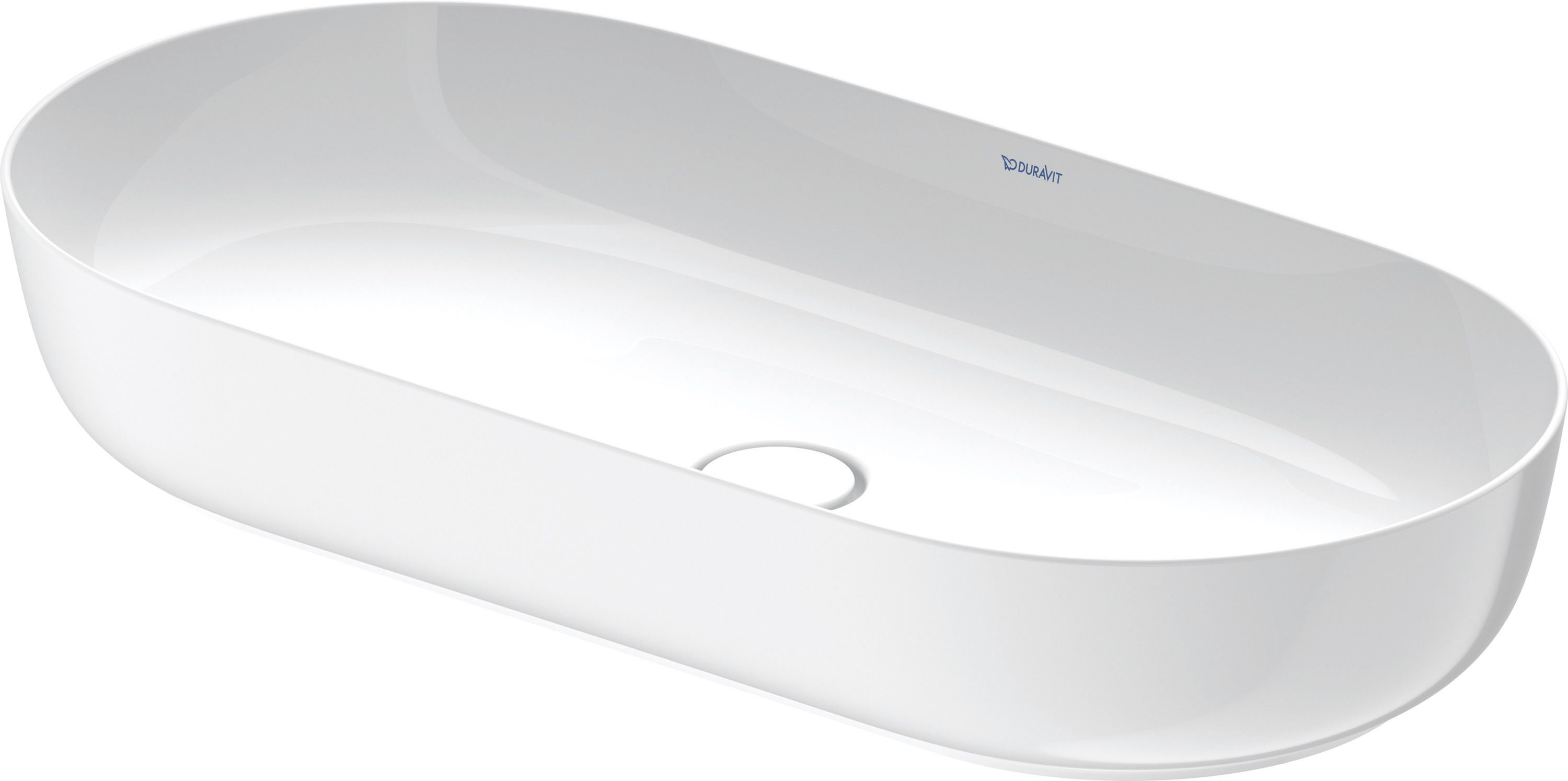 Duravit Luv lavabo 80x40 cm ovale da appoggio bianco 0379800000