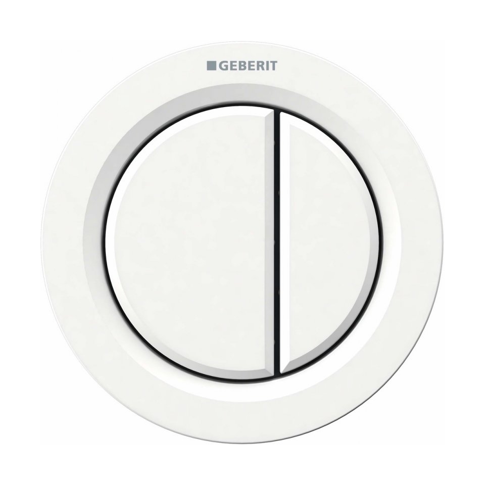 Geberit Typ 01 placca di comando per WC bianco 116.050.11.1