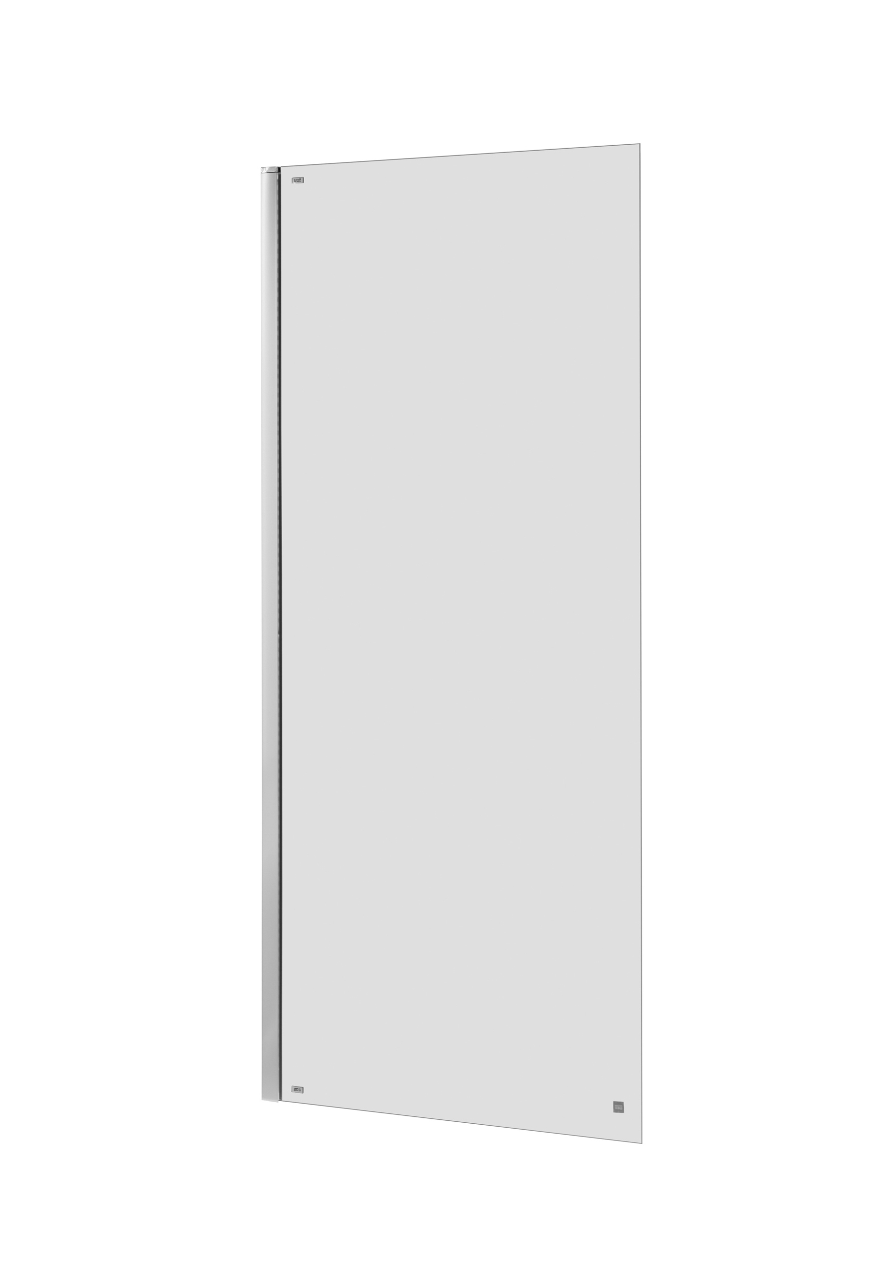 Roca Capital parete vasca 85 cm 1 anta cromo lucida/vetro trasparente AM4008512M