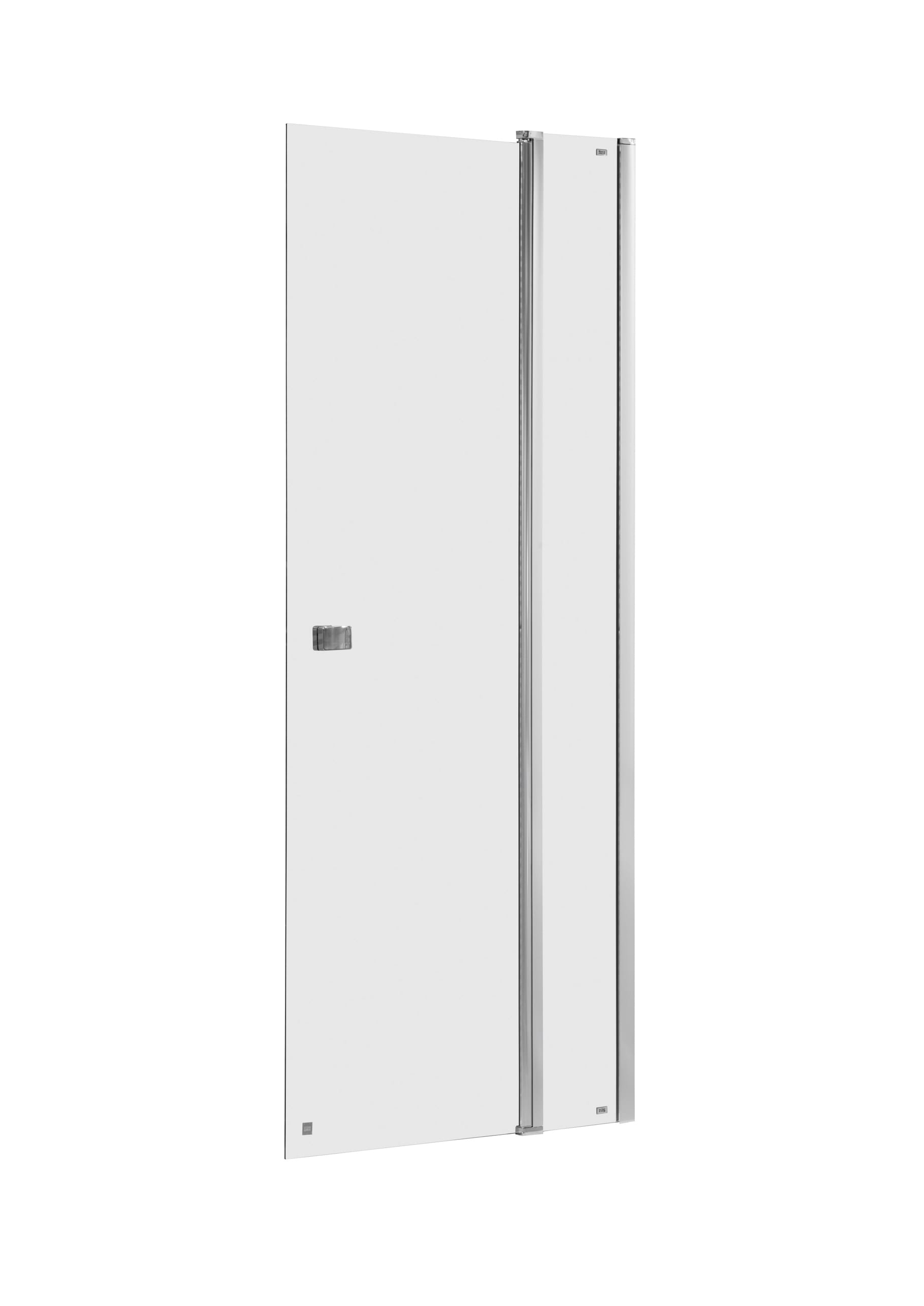 Roca Capital porta doccia 90 cm a battente cromo lucida/vetro trasparente AM4609012M