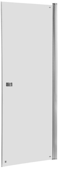 Roca Capital porta doccia 80 cm a battente cromo lucida/vetro trasparente AM4708012M