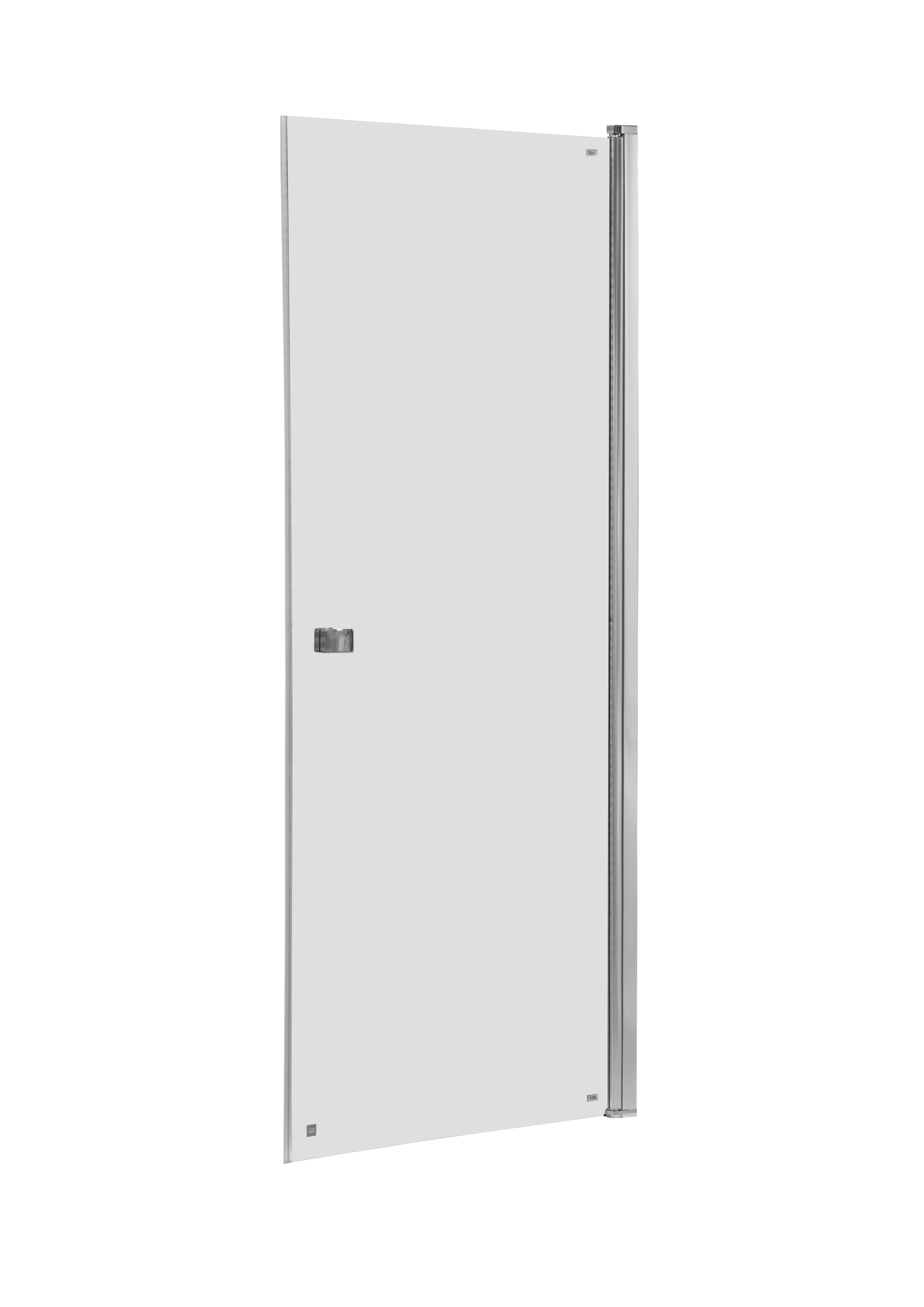 Roca Capital porta doccia 80 cm a battente cromo lucida/vetro trasparente AM4708012M