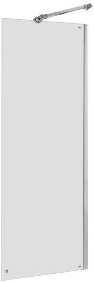 Roca Capital parete doccia 70 cm cromo lucida/vetro trasparente AM4407012M
