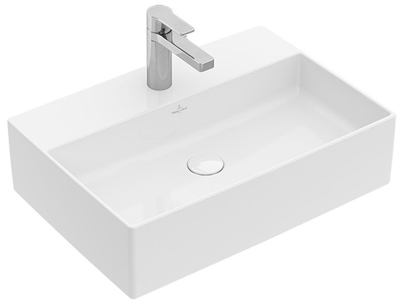 Villeroy & Boch Memento 2.0 lavabo 50x42 cm rettangolare da appoggio bianco 4A0750R1