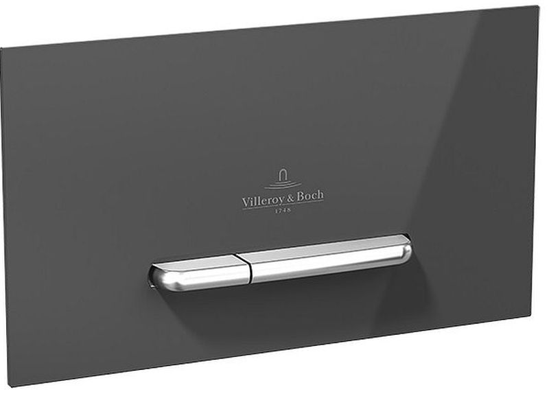 Villeroy & Boch ViConnect placca di comando per WC nero 922160RB
