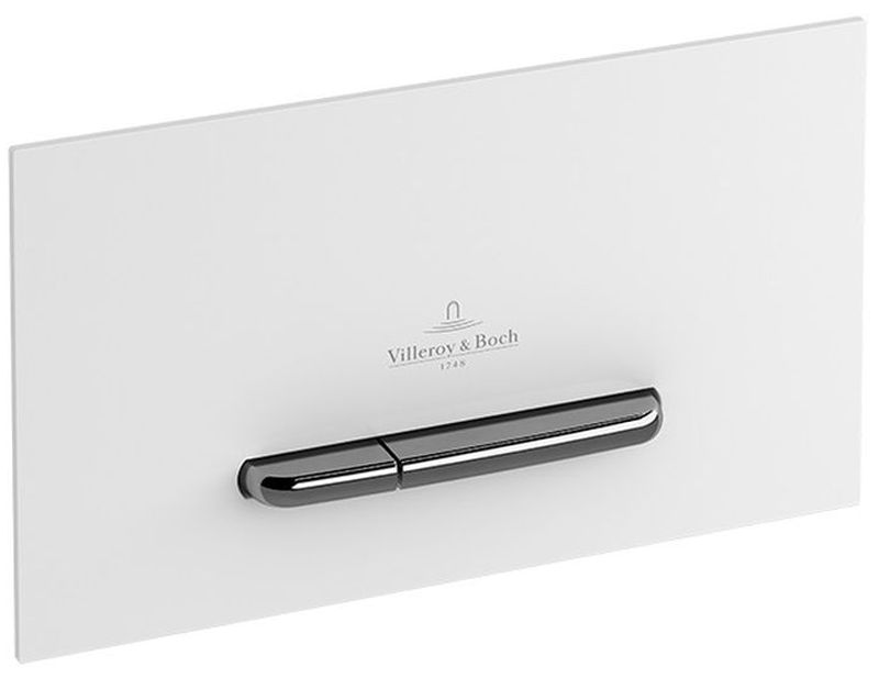 Villeroy & Boch ViConnect placca di comando per WC bianco 922169N5