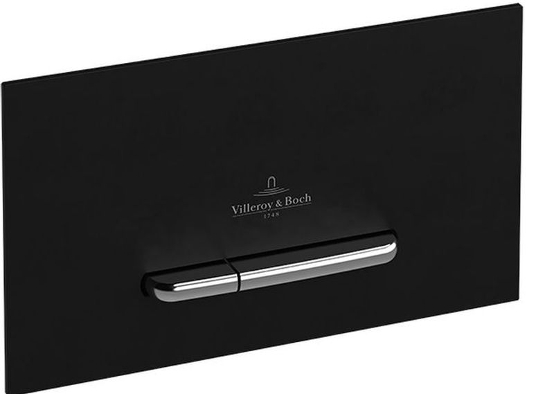 Villeroy & Boch ViConnect placca di comando per WC nero 922169AN