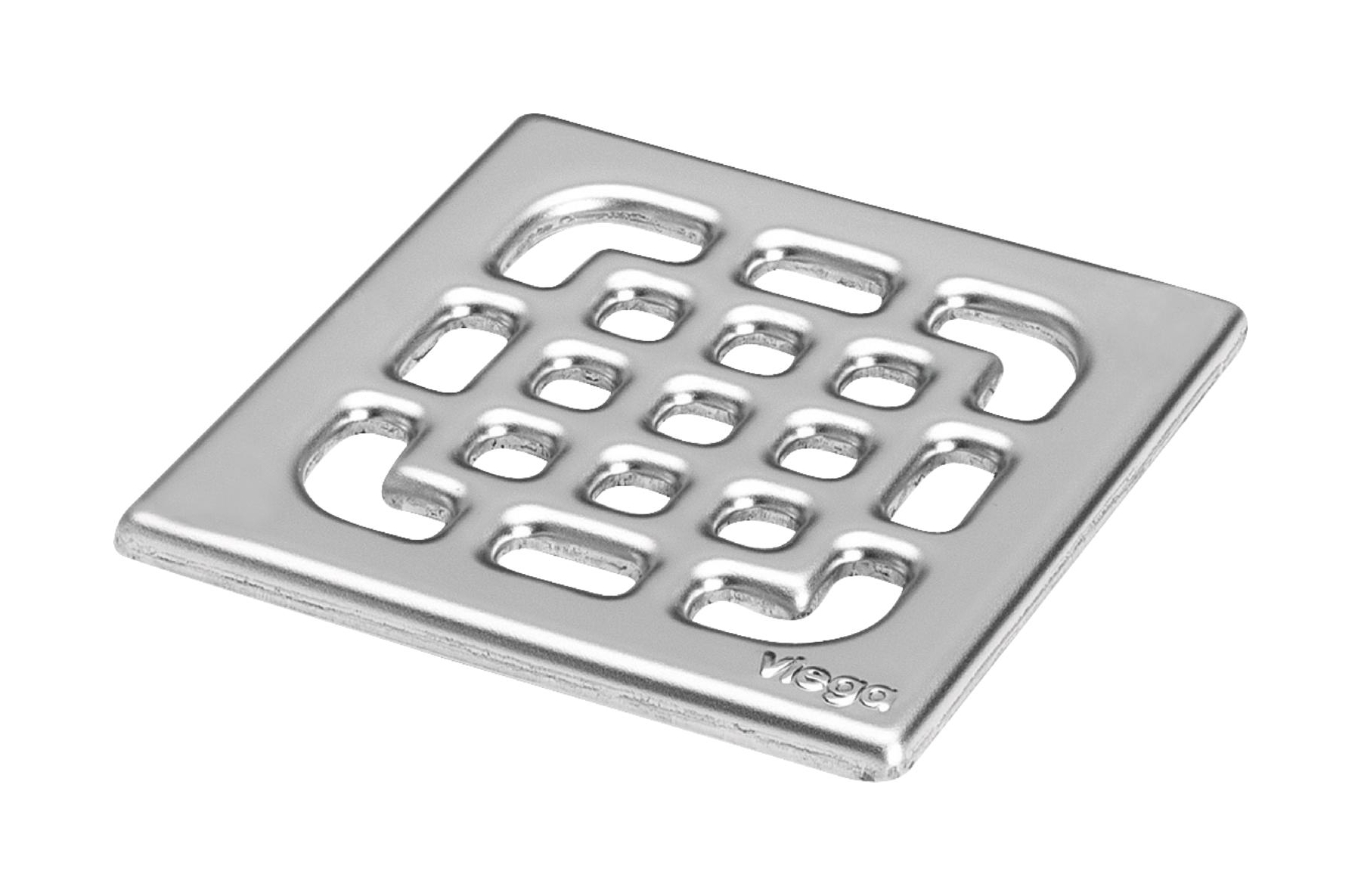 Viega Advantix griglia per scarico doccia 9.4 cm acciaio 554026