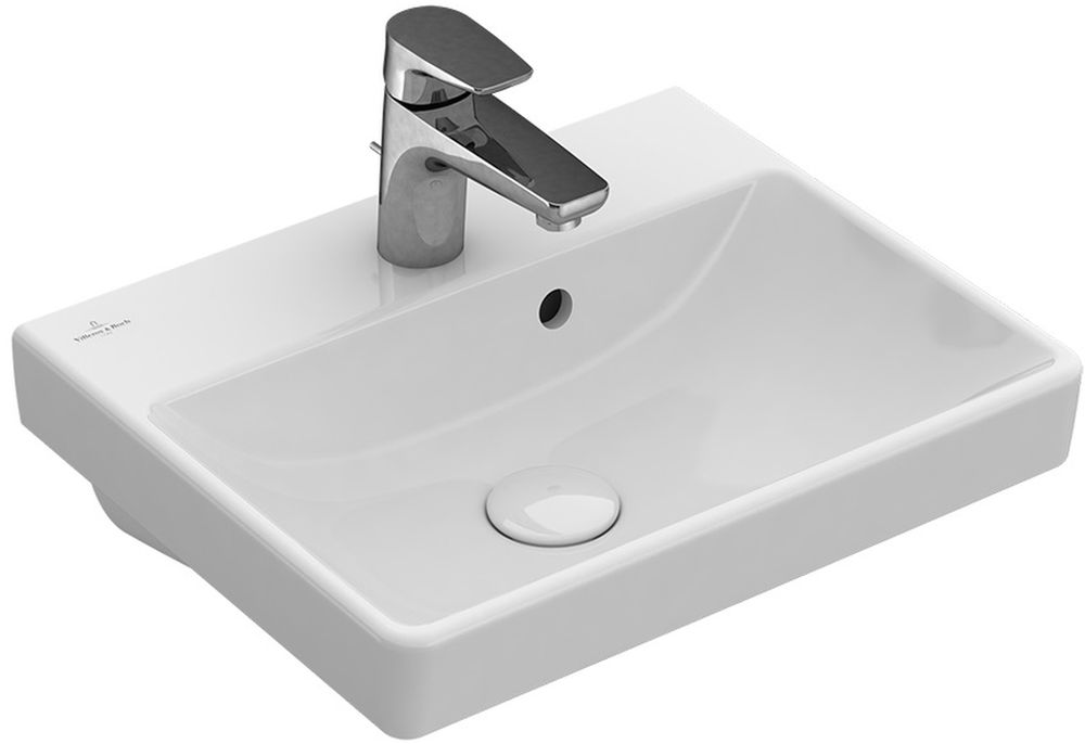 Villeroy & Boch Avento lavabo 45x37 cm rettangolare a parete-da mobile bianco 73584501