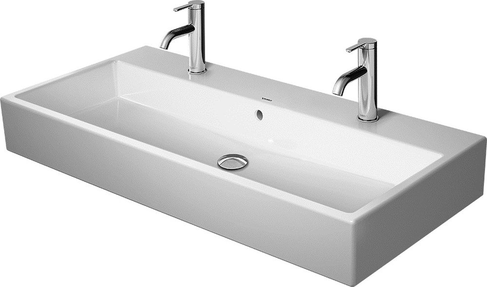Duravit Vero Air lavabo 100x47 cm rettangolare a parete-da mobile bianco 2350100026