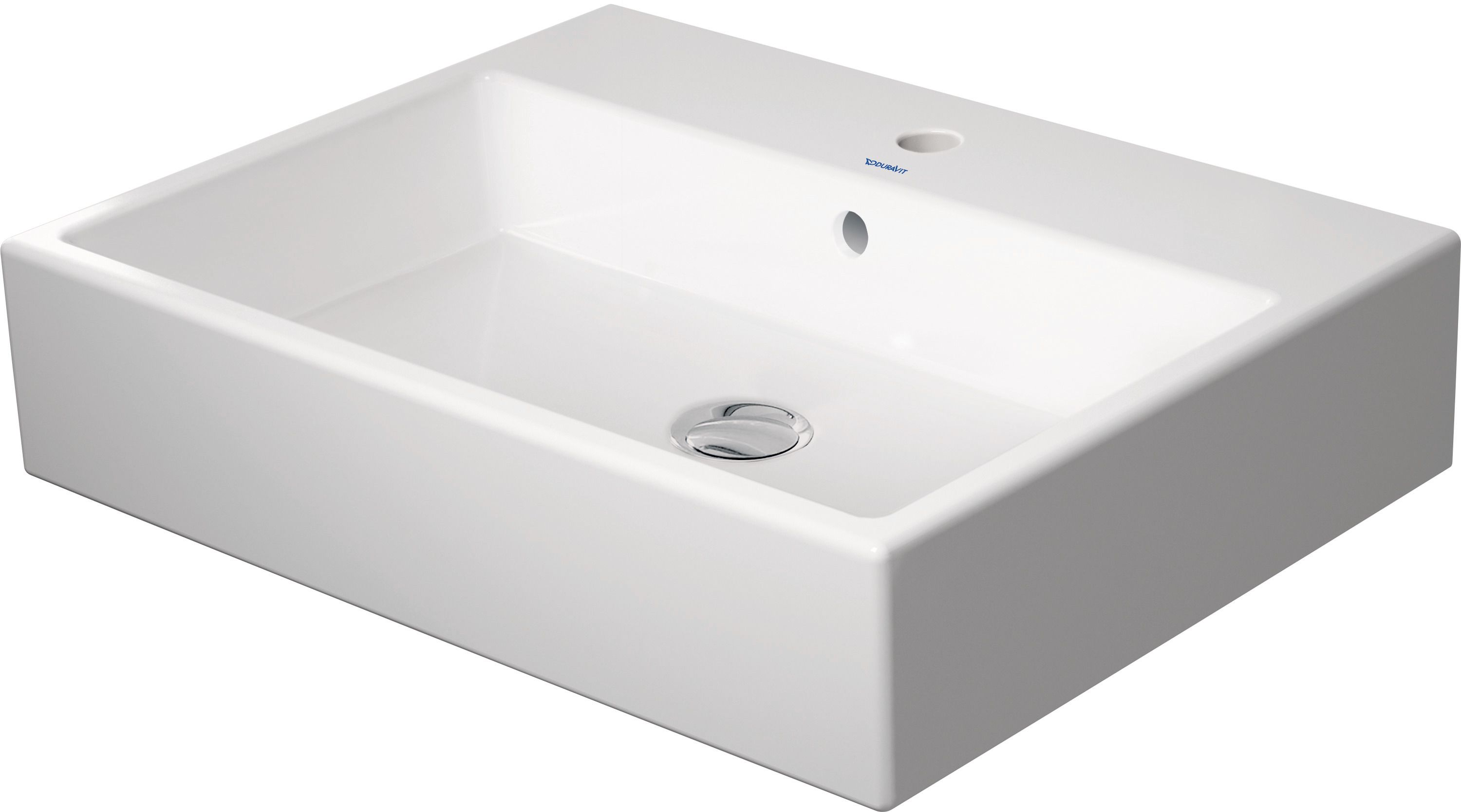 Duravit Vero Air lavabo 60x47 cm rettangolare a parete-da mobile bianco lucida 2350600027