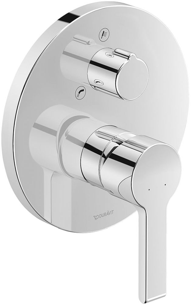 Duravit B.2 rubinetto per vasca e doccia da incasso cromo B25210012010