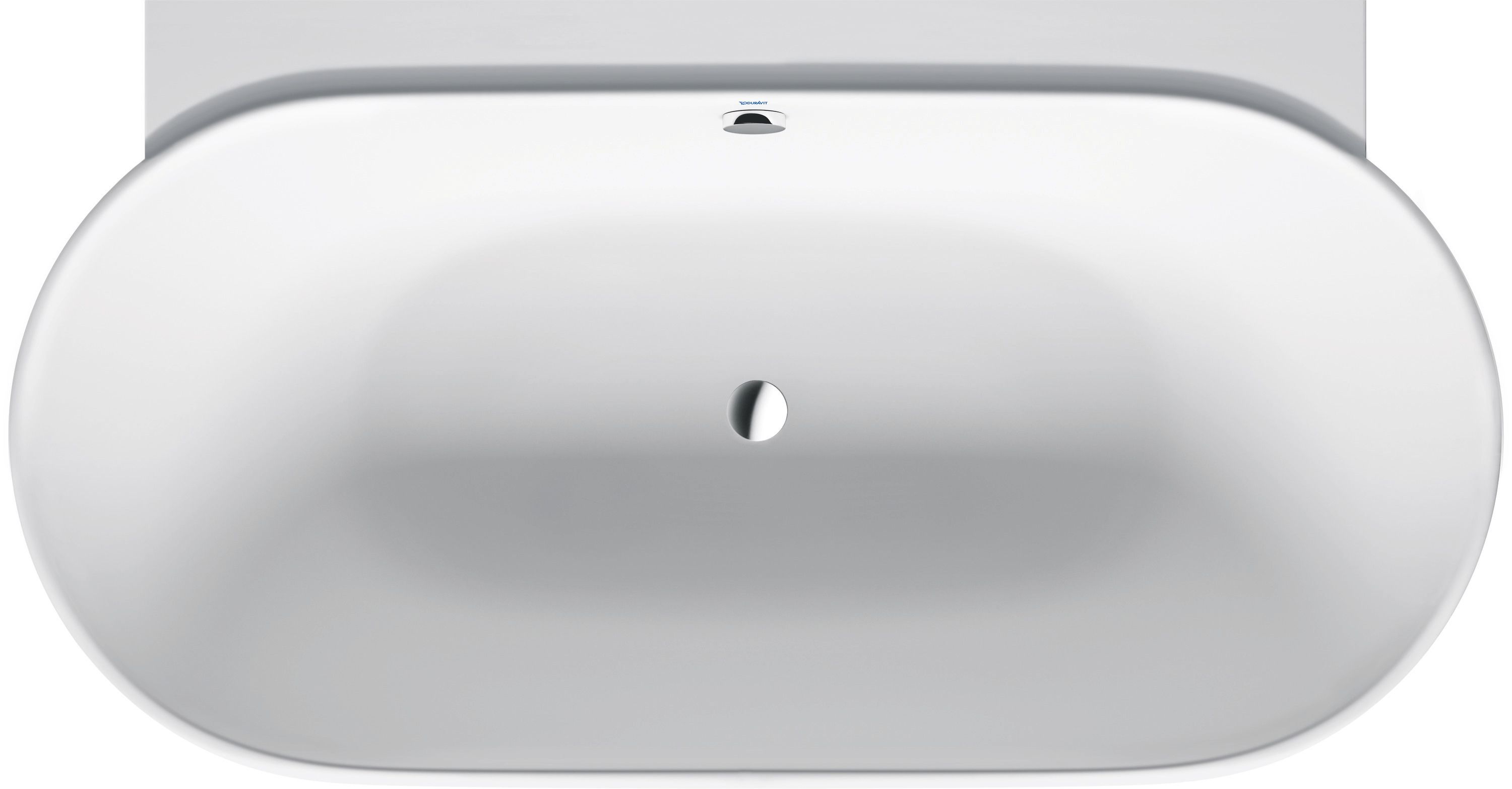Duravit Luv vasca da bagno a parete 180x95 cm ovale bianco 700433000000000