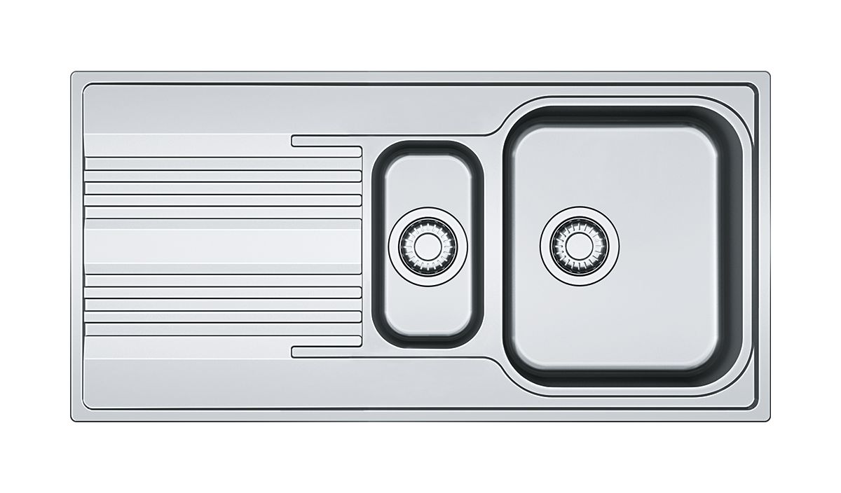 Franke Smart lavello in acciaio 100x50 cm 101.0299.330