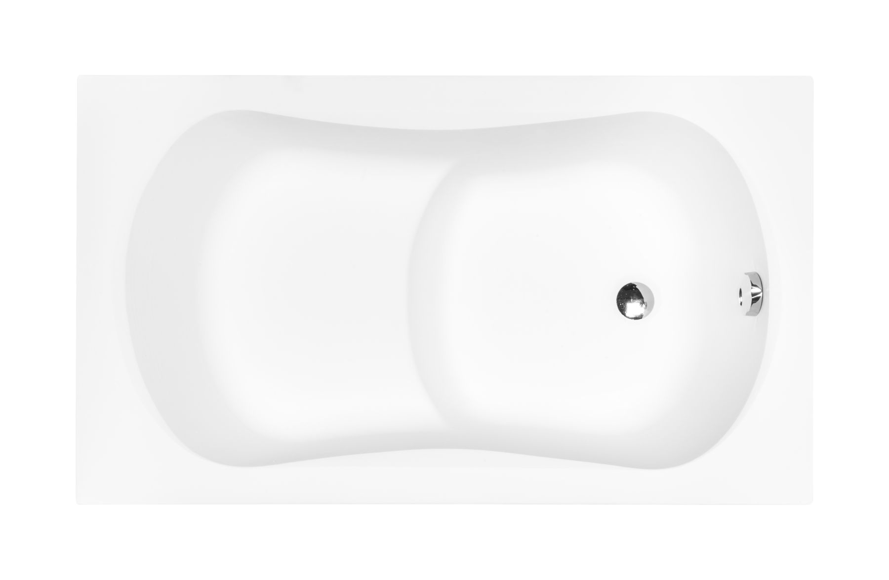 Besco Aria Rehab vasca da bagno rettangolare 120x70 cm bianco #WAR-120-PA