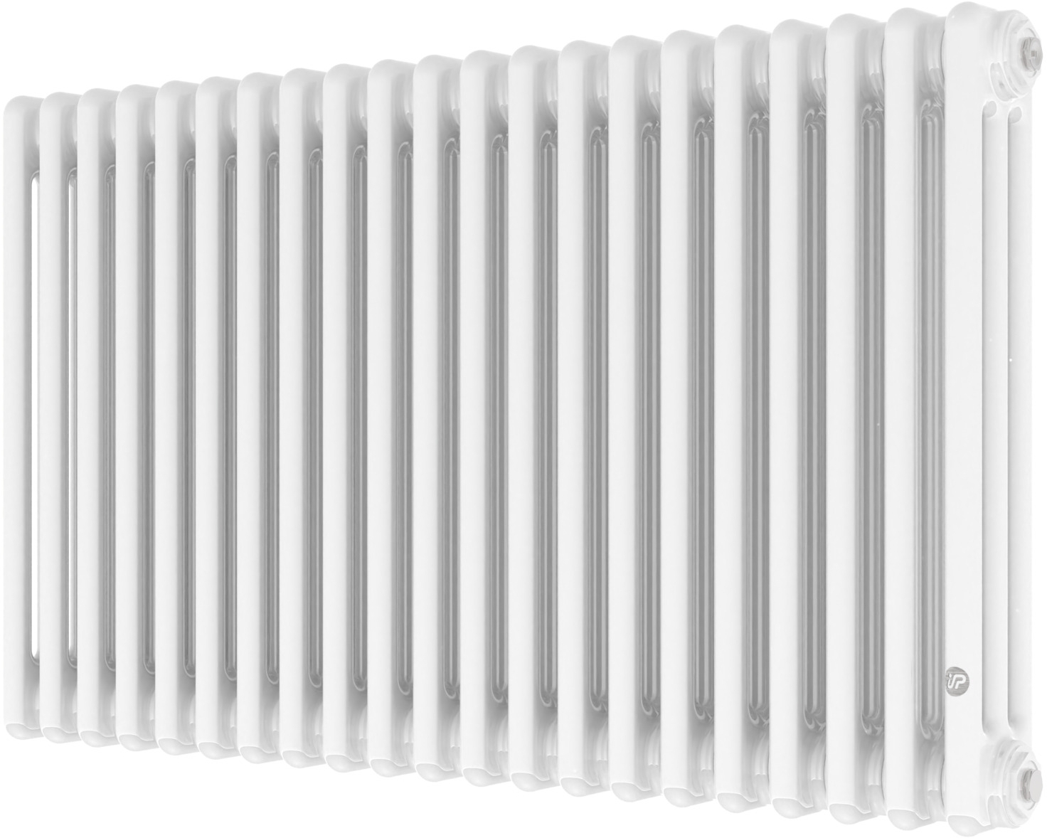 Instal Projekt Tubus 3 radiatore per ambienti 57x96.5 cm podłączenie laterale bianco TUB3-050/21