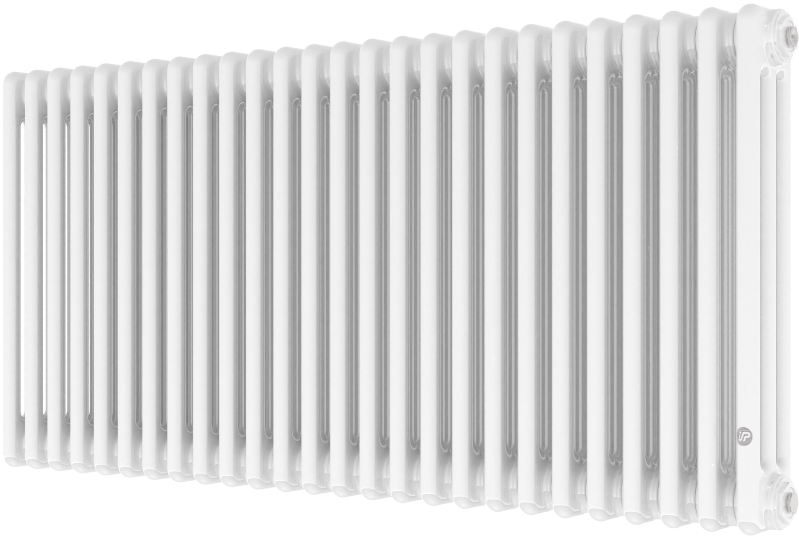 Instal Projekt Tubus 3 radiatore per ambienti 57x119 cm podłączenie laterale bianco TUB3-050/26