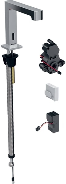 Geberit Brenta rubinetto per lavabo verticale elettronico cromo 116.192.21.1