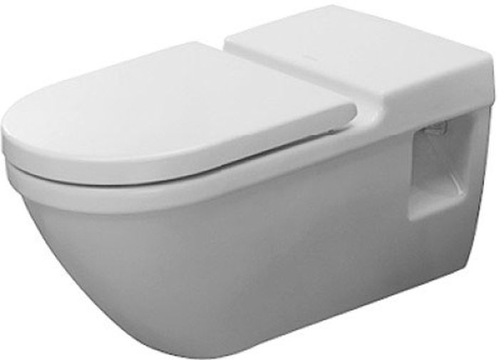 Duravit Starck 3 vaso wc sospeso per disabili bianco 22030900001