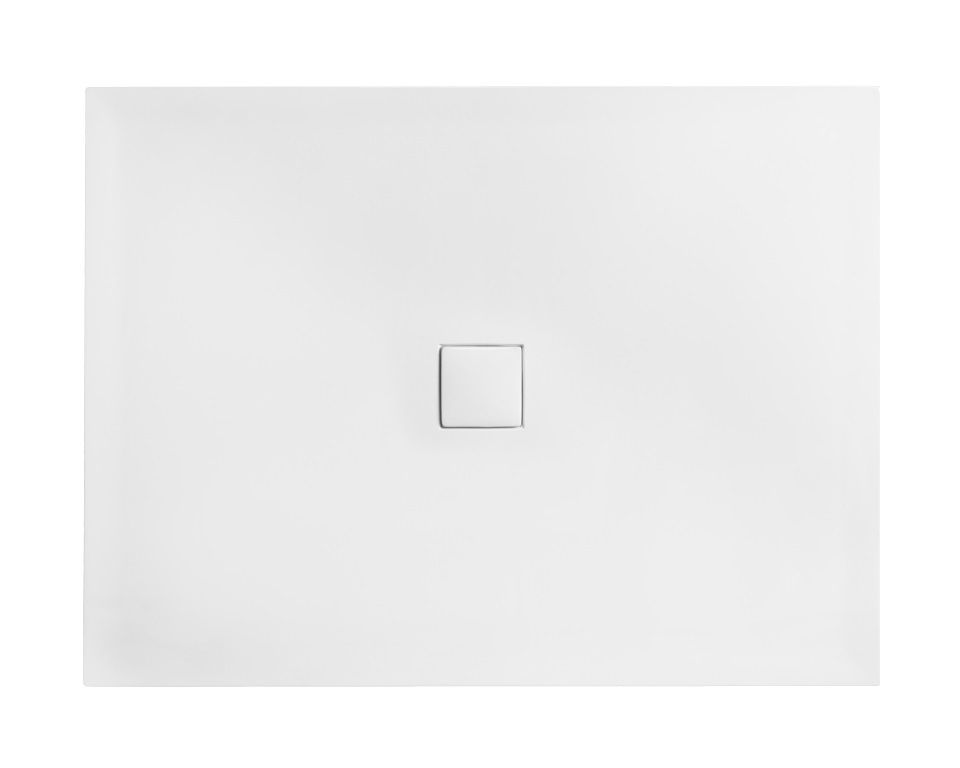Besco Nox Ultraslim piatto doccia rettangolare 100x80 cm bianco BMN100-80-BB