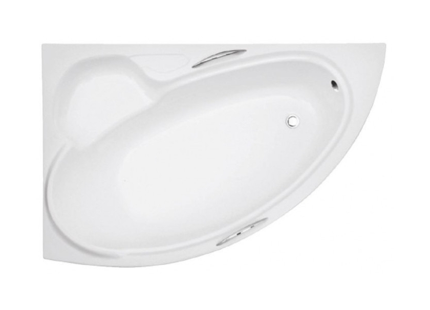 Besco Bianka vasca da bagno angolare 150x95 cm sinistra bianco #WAB-150-NL