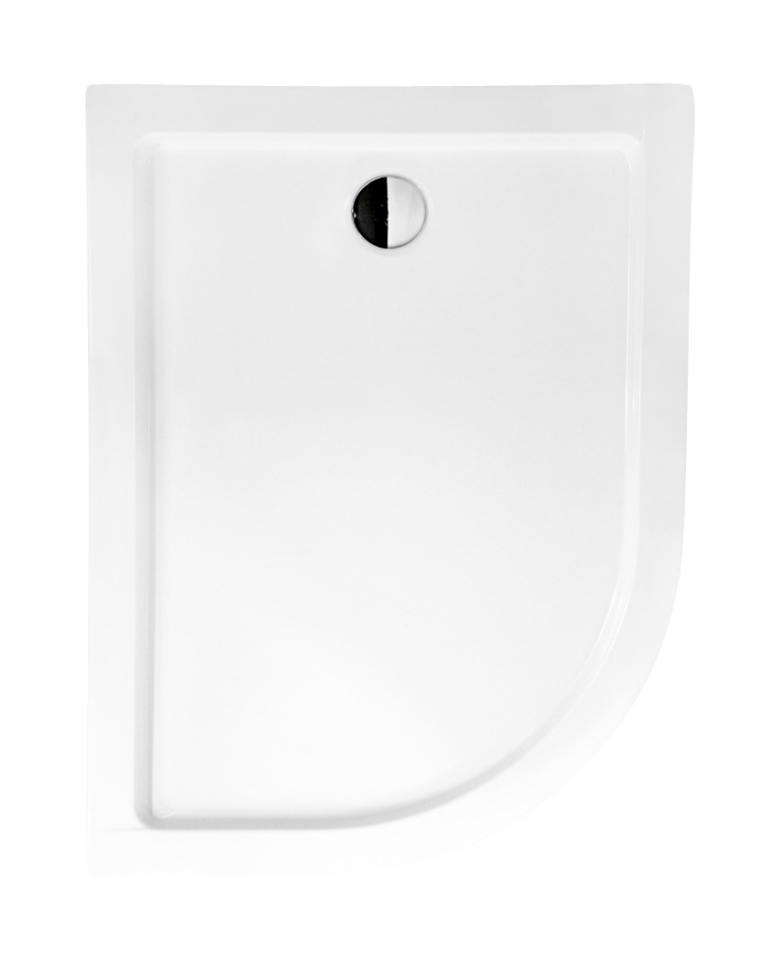Besco Saturn piatto doccia semicircolare 120x90 cm bianco #BAS-120-NP
