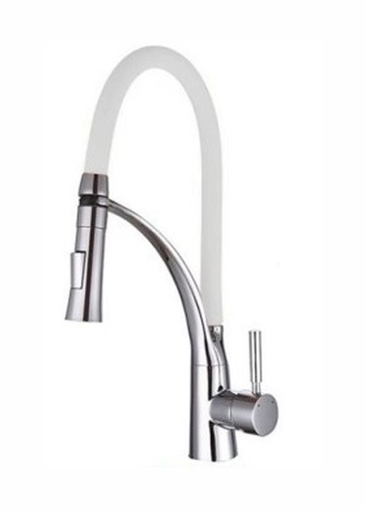 Rea Gaspar rubinetto da cucina verticale bianco REA-B1400