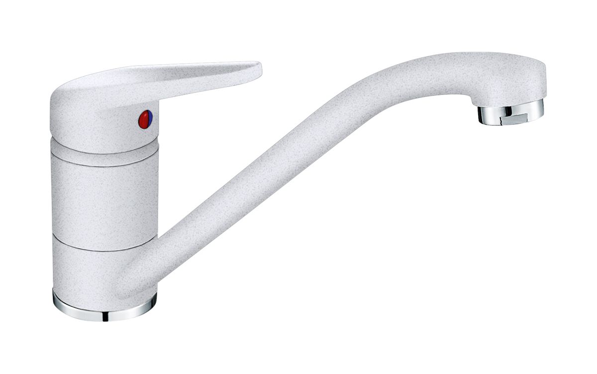 Franke Princess II rubinetto da cucina verticale bianco 115.0470.658