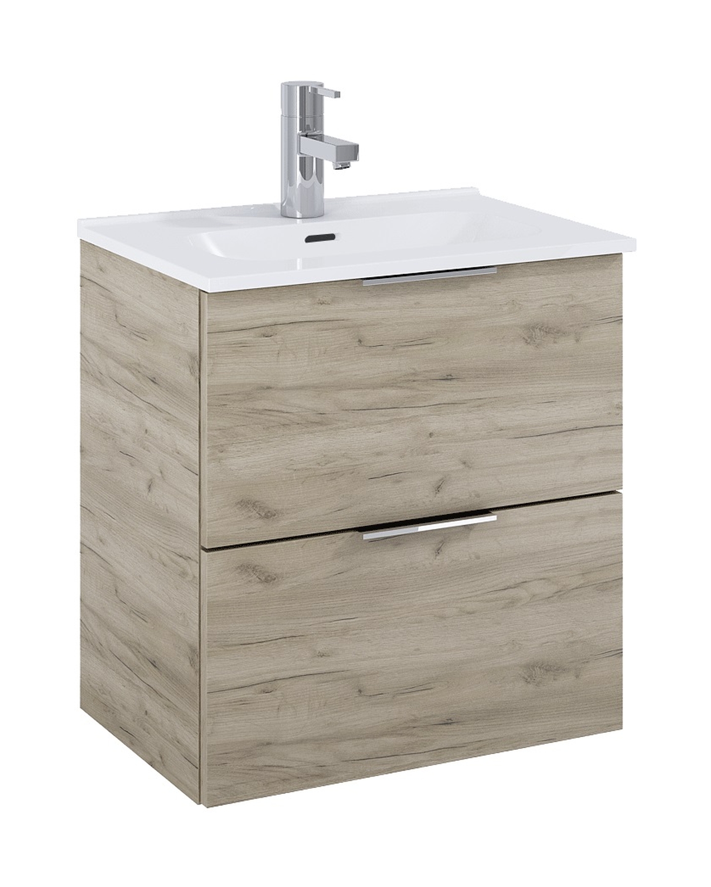 Elita Street Plus lavabo con armadietto 51.5 cm rovere 166472