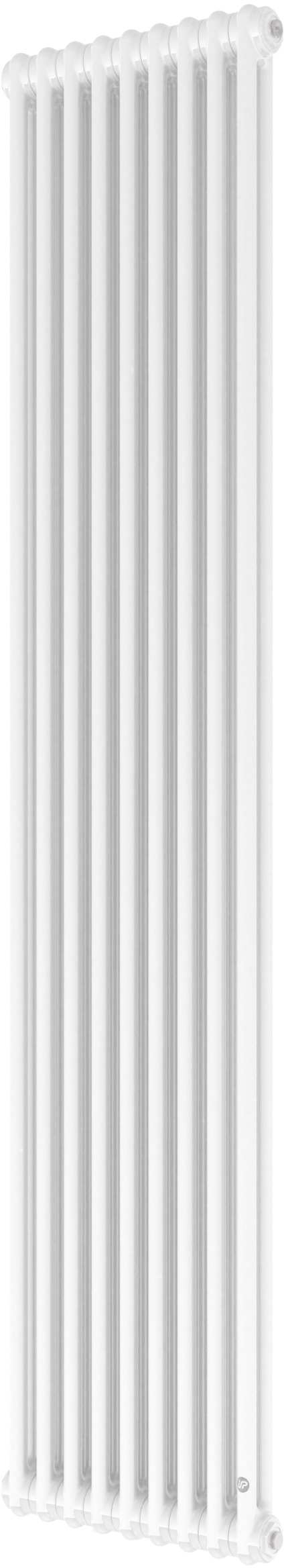 Instal Projekt Tubus 2 radiatore per ambienti 199.3x42.5 cm podłączenie inferiore bianco TUB2-200/09D50