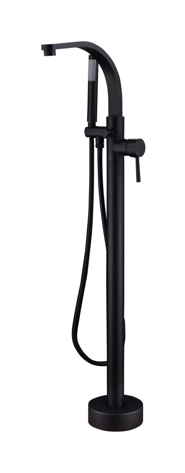 Besco Decco rubinetto per vasca e doccia a terra nero BW-DI-CZ