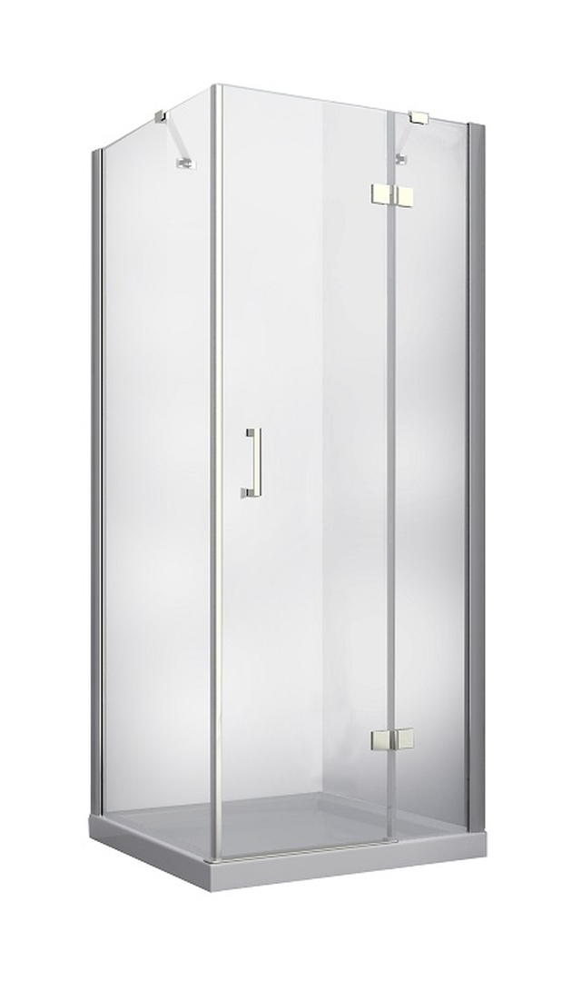 Besco Viva box doccia 80x80 cm quadrato cromo lucida/vetro trasparente VKP-80-195-C