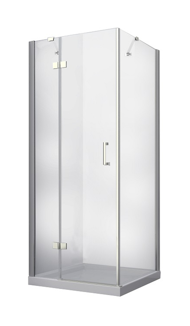 Besco Viva box doccia 90x90 cm quadrato cromo lucida/vetro trasparente VKL-90-195-C