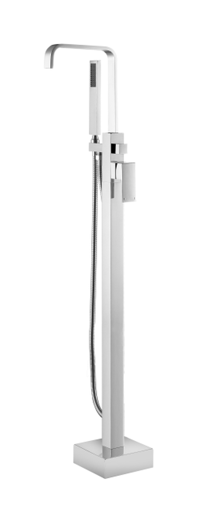 Besco Modern rubinetto per vasca e doccia a terra cromo BW-MI-CH