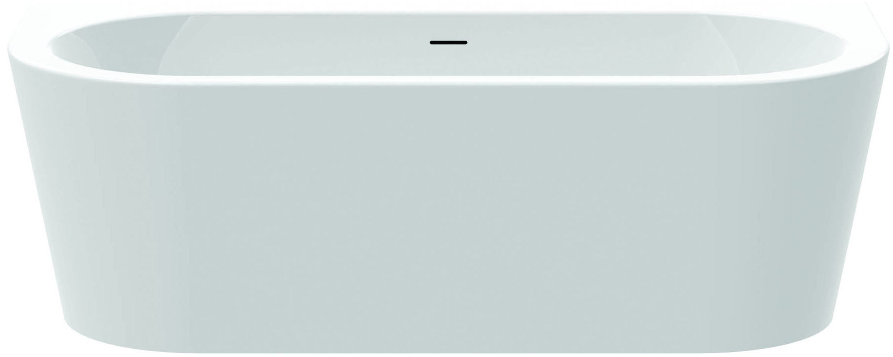 Roca Eternity vasca da bagno a parete 165x75.5 cm ovale bianco A24T453000