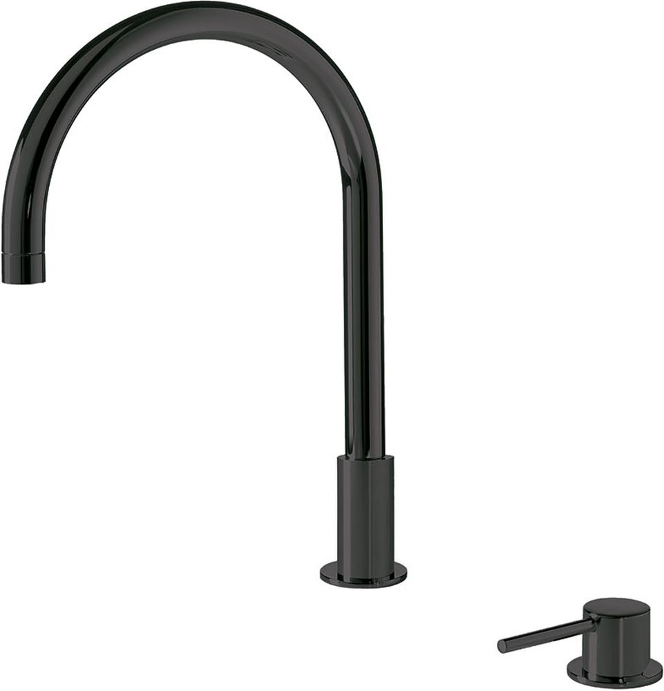 Tres Study Exclusive rubinetto per lavabo verticale nero 261.105.01.NM