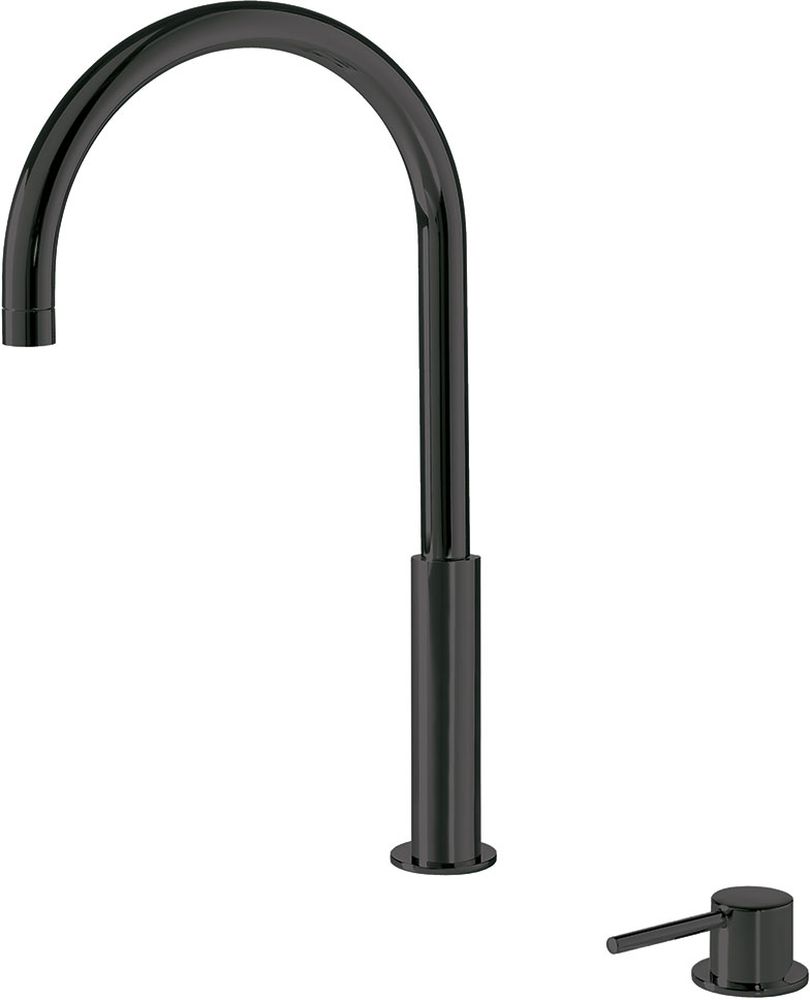 Tres Study Exclusive rubinetto per lavabo verticale nero 261.105.02.NM
