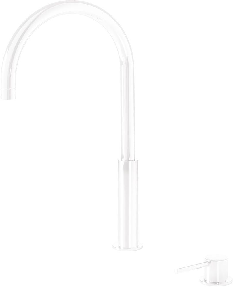 Tres Study Exclusive rubinetto per lavabo verticale bianco 261.105.02.BM