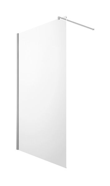 Omnires Marina parete doccia walk-in 100 cm cromo lucida/vetro trasparente DNR10XCRTR