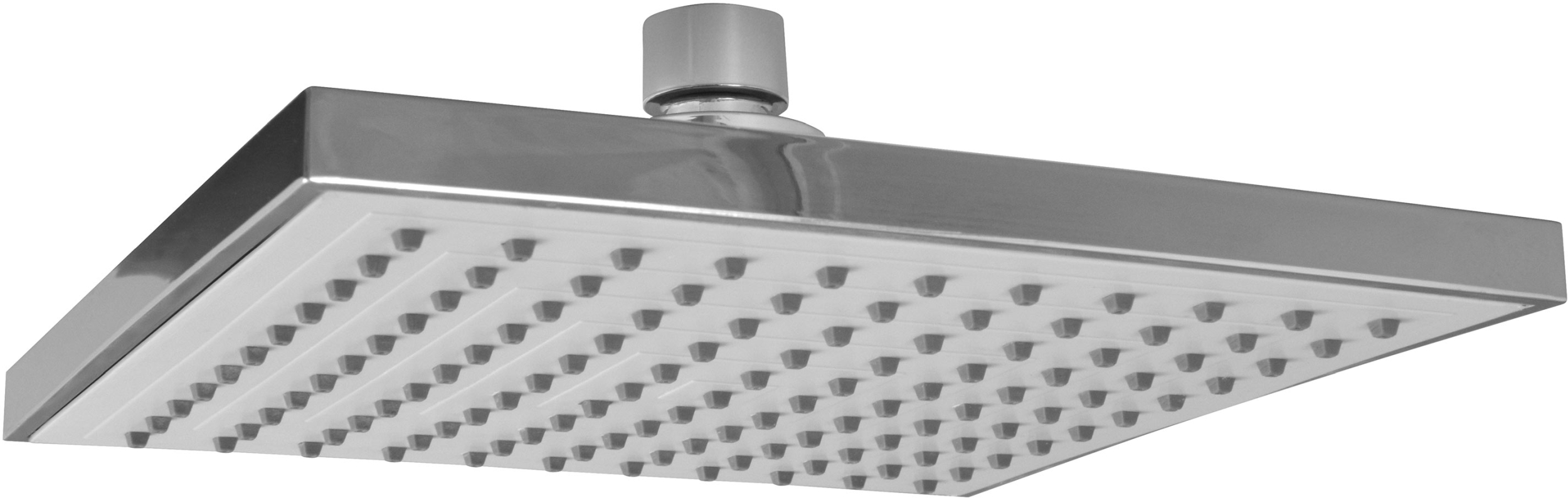 Ferro Squerto soffione doccia 20x20 cm quadrata cromo DSN02