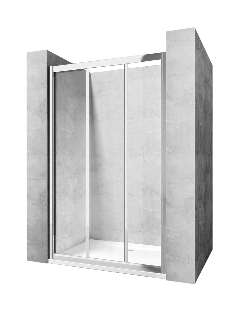 Rea Alex porta doccia 90 cm scorrevole cromo lucida/vetro trasparente REA-K0549