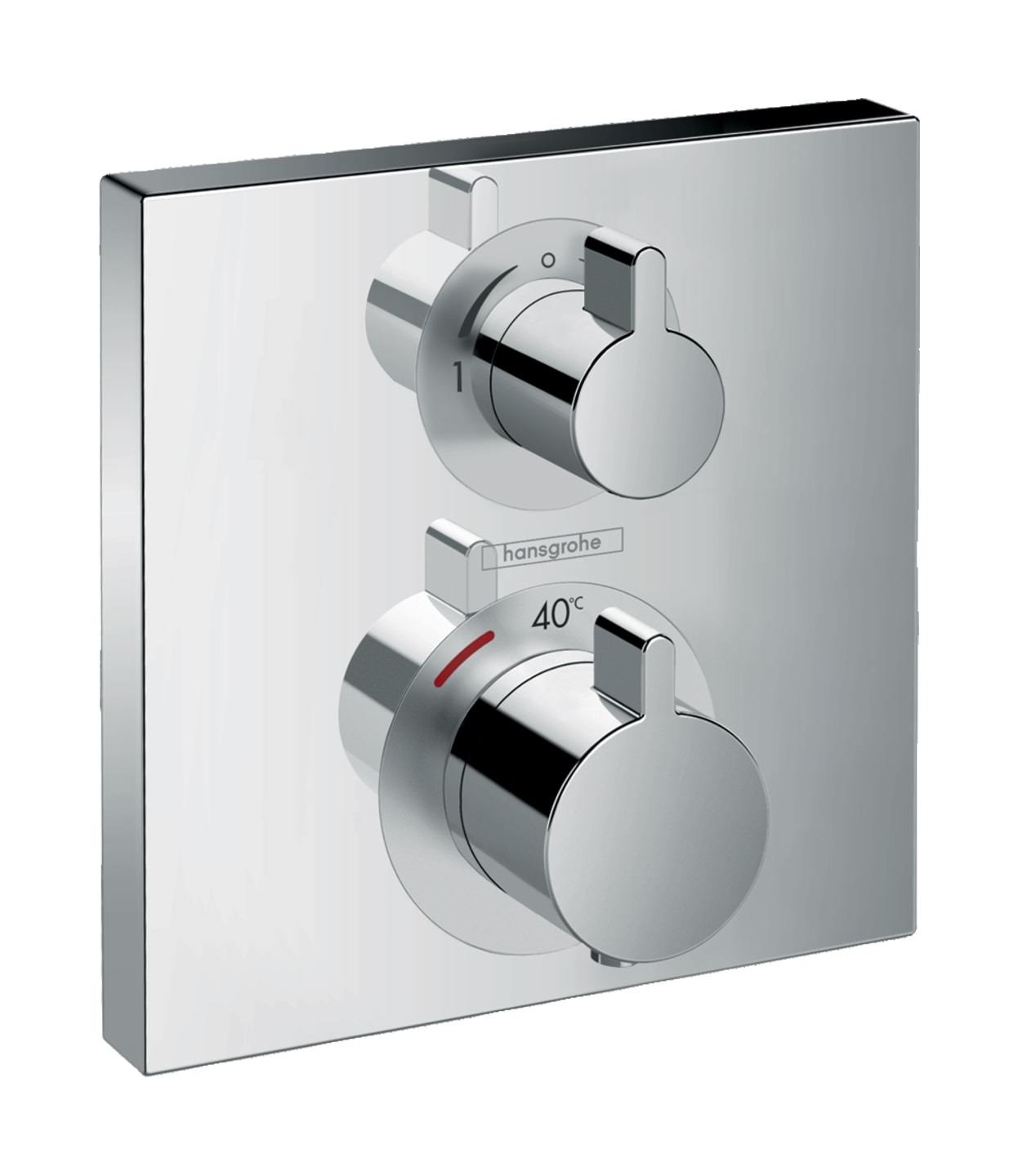Hansgrohe Ecostat rubinetto per vasca e doccia da incasso con termostato cromo 15714000