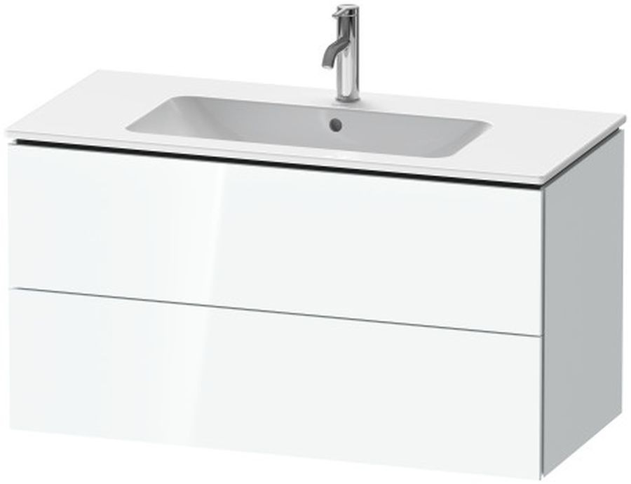 Duravit L-Cube armadietto 102x48.1x55 cm sottolavabo sospeso bianco LC624208585