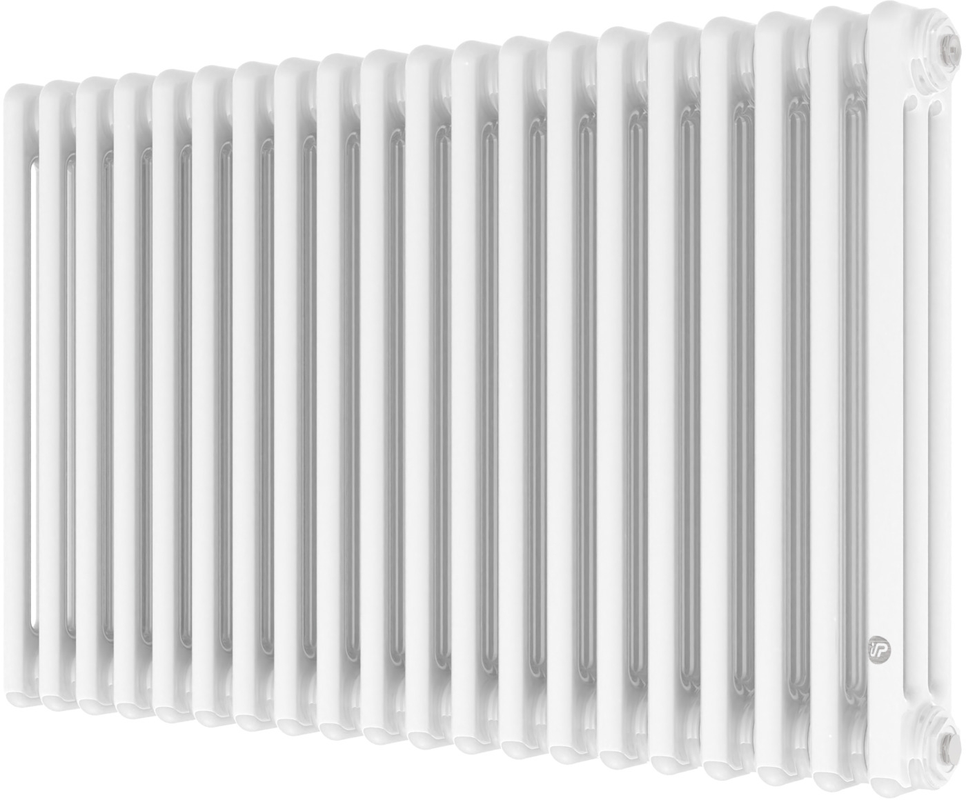Instal Projekt Tubus 3 radiatore per ambienti 57x92 cm podłączenie laterale bianco TUB3-050/20