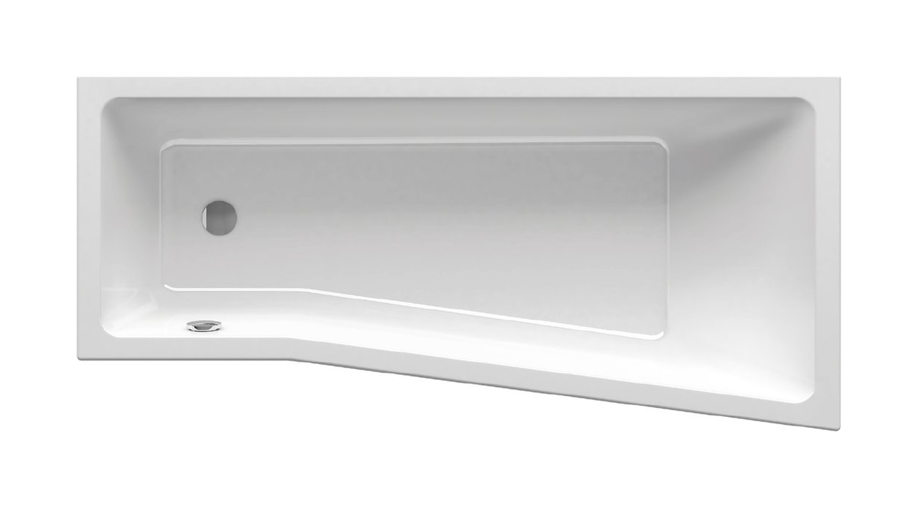 Ravak BeHappy II vasca da bagno angolare 160x75 cm sinistra bianco C961000000